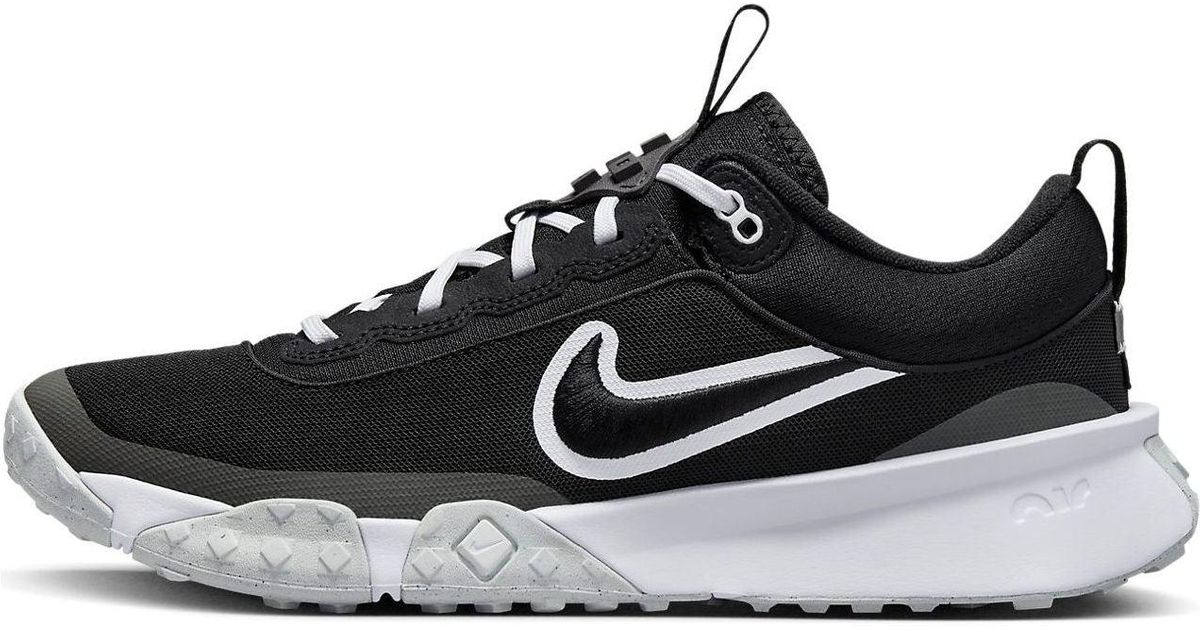 Nike Air Diamond Varsity Turf in Black for Men Lyst
