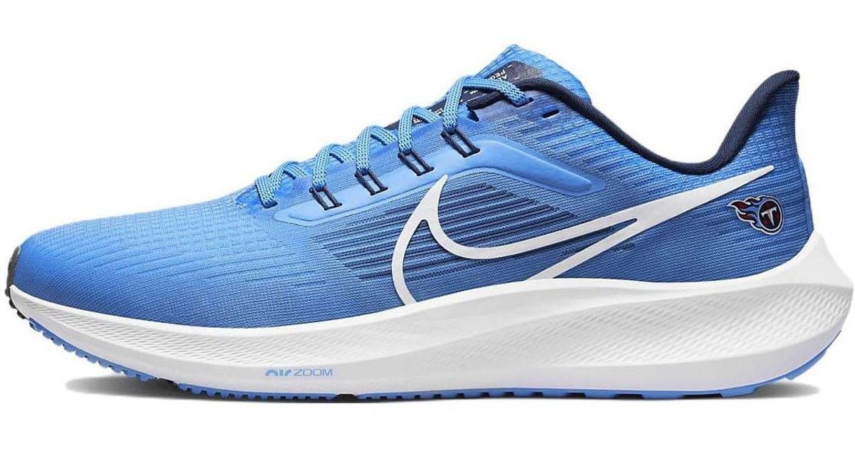 NFL Tennesse Titans NIKE AIR ZOOM PEGASUS 39 Blue DR2063-400 Men's