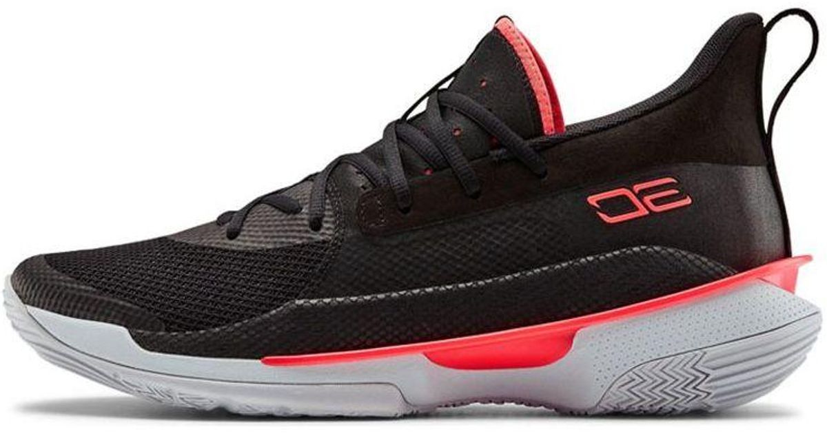 Under Armour Curry 'beta Red' in Black for Men | Lyst