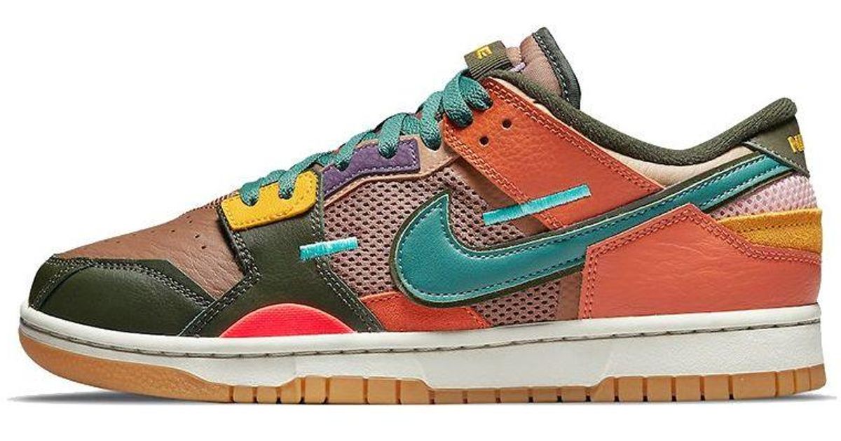 dunk low scrap glow