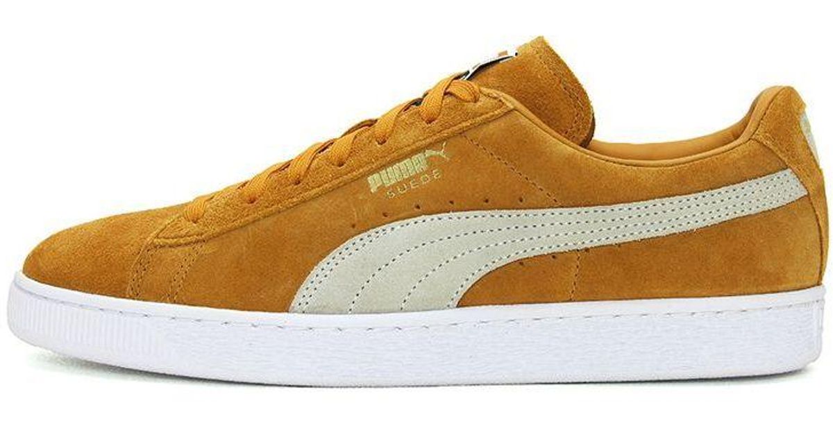 puma suede classic inca gold