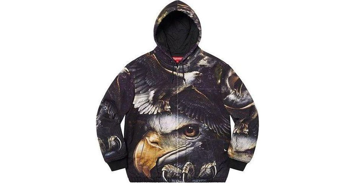 ジャケット・アウター 21ss supreme Eagle Hooded Work Jacket XL Supreme Eagle Hooded Work Jacket (SS21) - $198