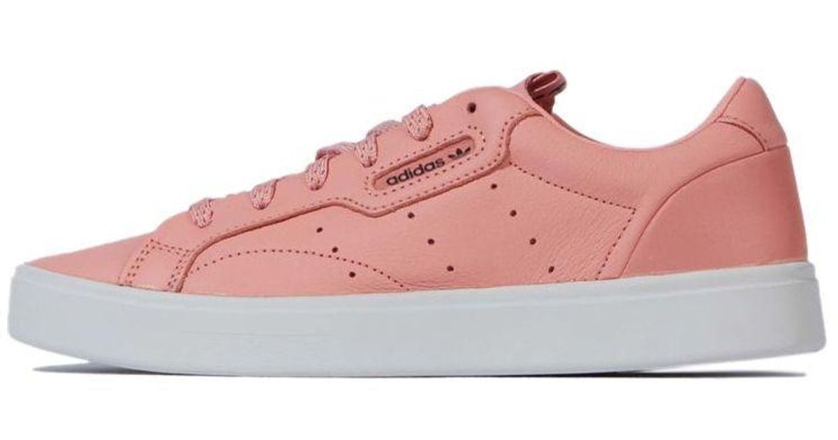 adidas sleek pink