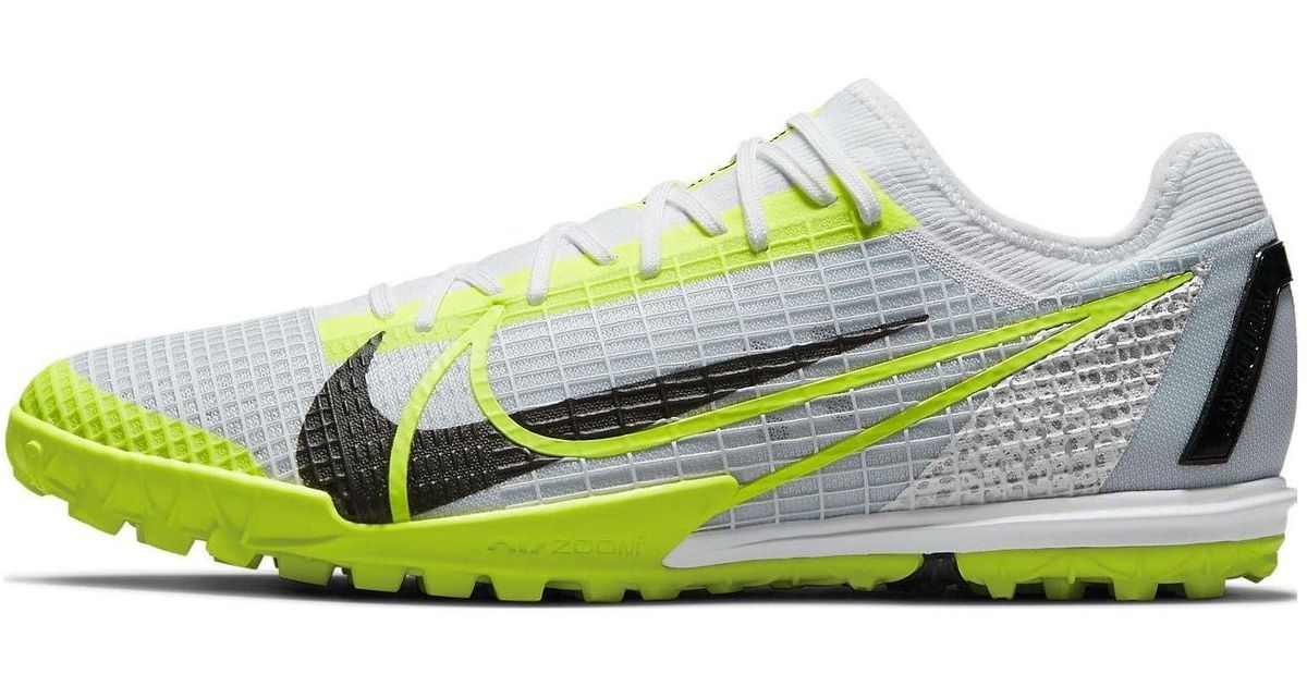 Nike Mercurial Zoom Vapor 14 Pro Tf Turf 'gray Green' for Men | Lyst