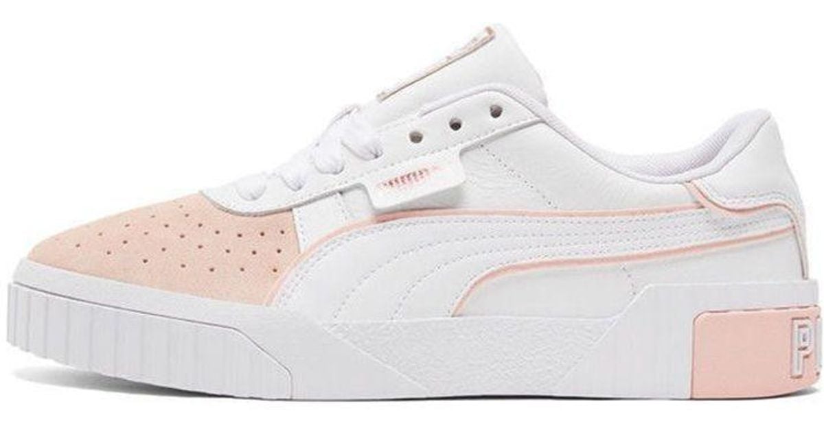 PUMA Wms Cali Skate Shoes in White Lyst