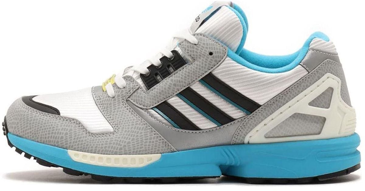 あこ　0329 アーガス かずかず adidas ZX8000 ATMOS G-SNK 9 FTWWHT/CBLACK/GRETWO