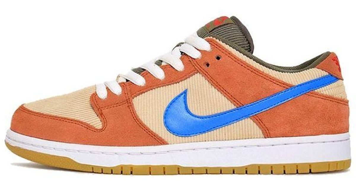 nike dunk low corduroy