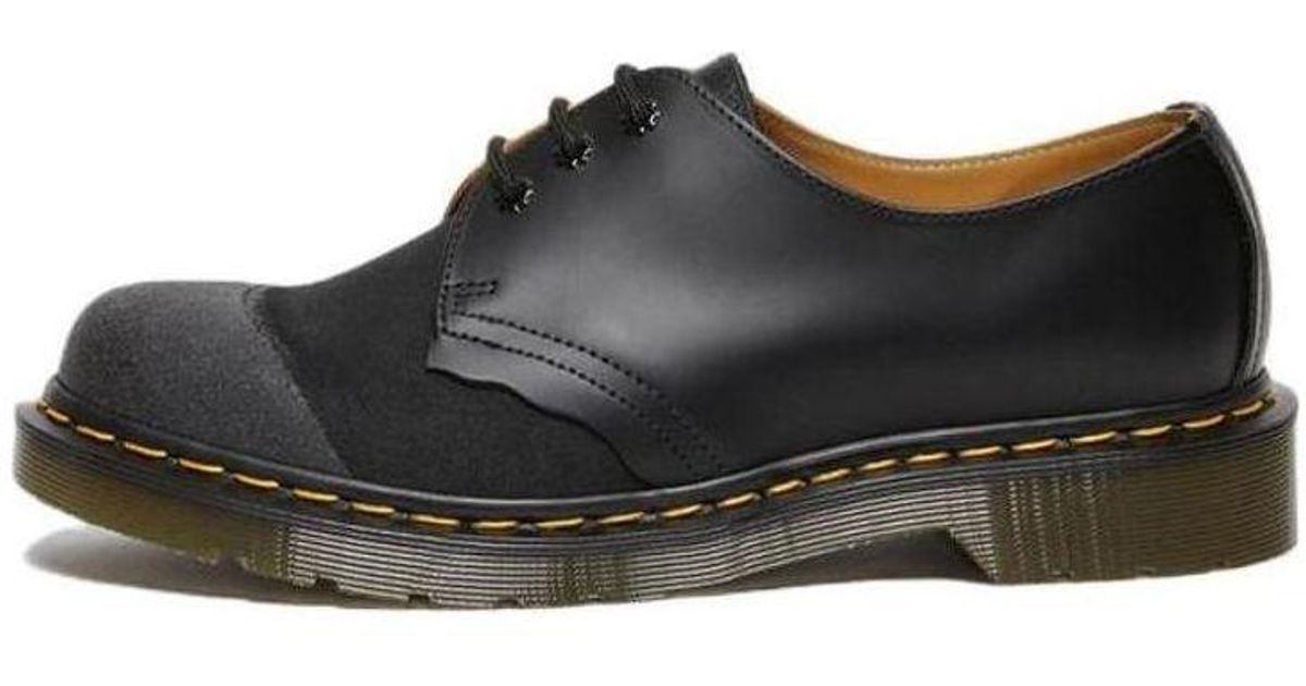 Dr. Martens 1461 Reverse Tan' in Black | Lyst
