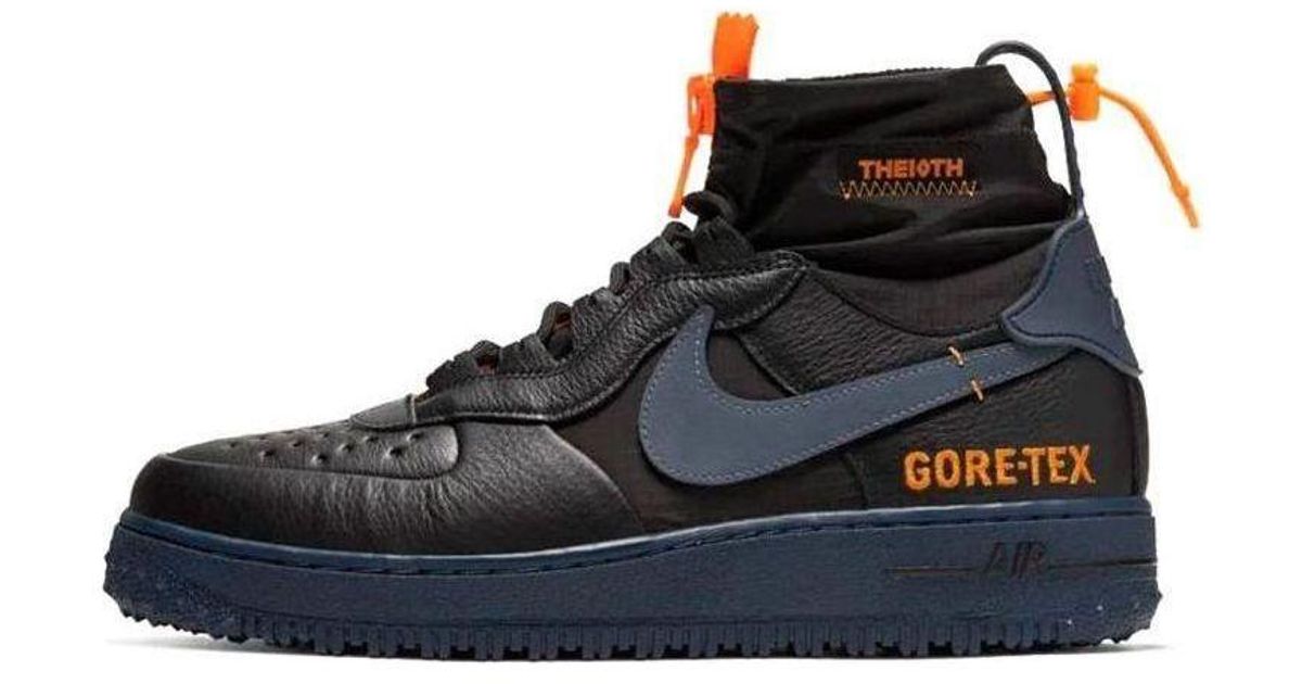 air force 1 gore tex black high