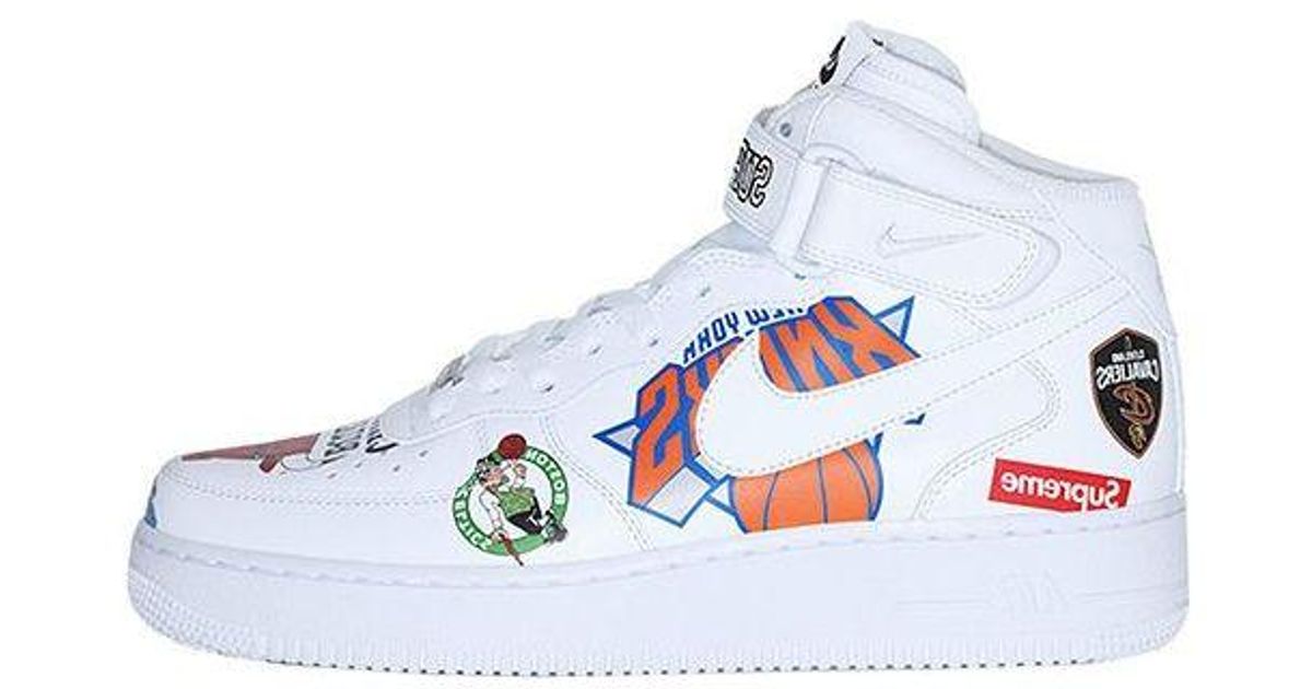 nike air force x supreme x nba