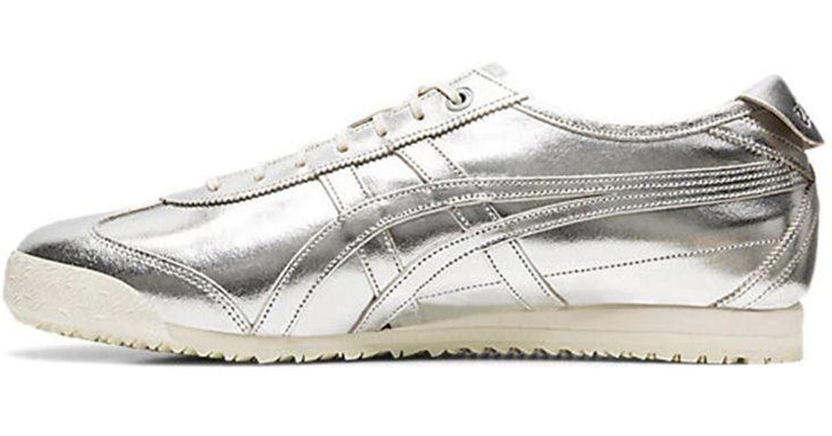 Onitsuka Tiger Mexico 66 Sd Sliver in White | Lyst