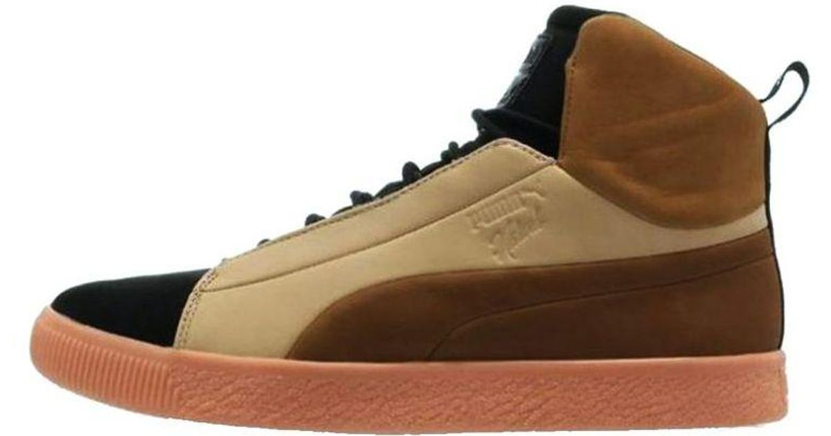 PUMA X Naturel Clyde Glow Mi in Brown for Men | Lyst