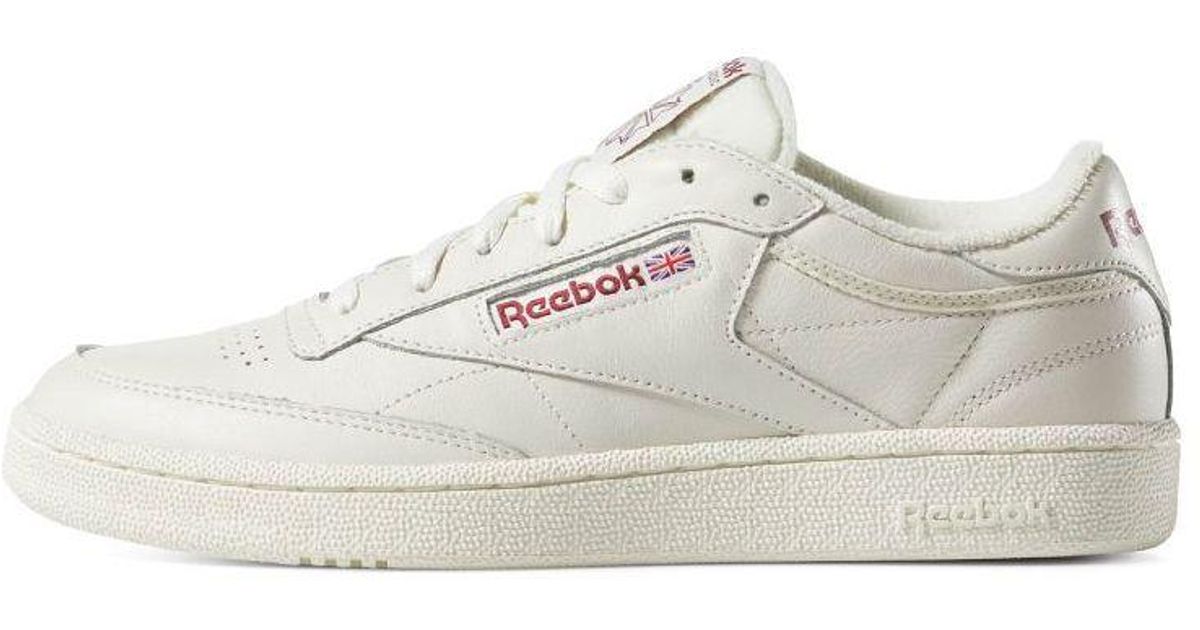 reebok club c 85 meteor red