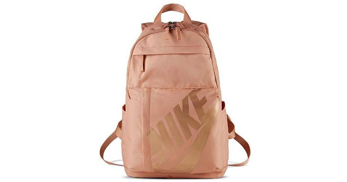 nike elemental backpack rose gold