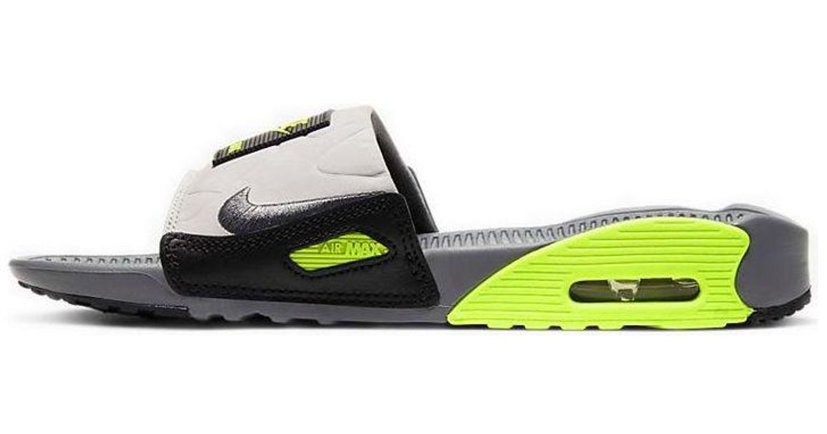 Nike Air Max 90 Slide in Green | Lyst
