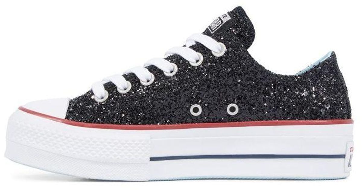 Converse Chiara Ferragni X Chuck Taylor All Star Lift Ox in Blue | Lyst