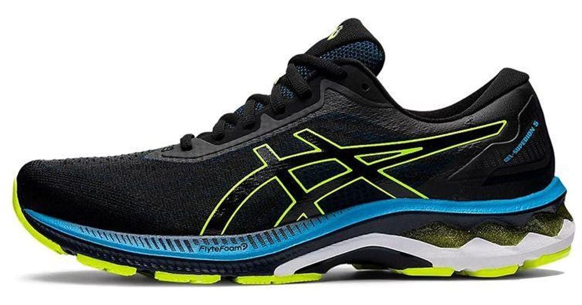 Asics Gel-superion 5 'black Yellow' in Blue for Men | Lyst