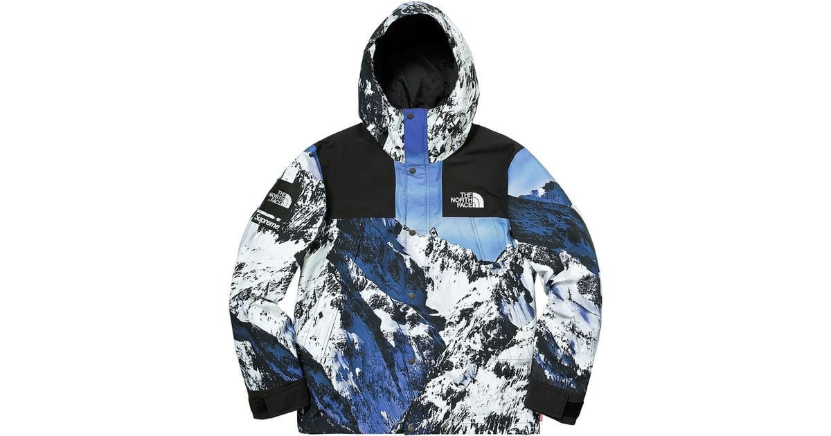 Supreme×THENORTHFACE17aw Mountain Parka supreme-BLUE-Fw17-X-The-North-