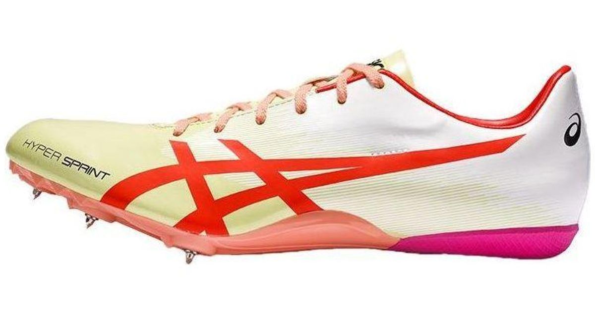 Asics Hyper Sprint 7 Classic' in Red for Men | Lyst