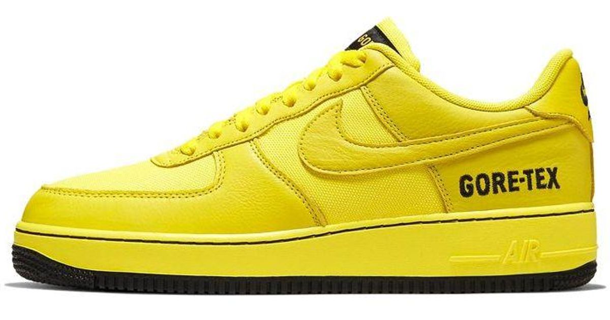 Nike Gore-tex X Air Force 1 Low in Yellow for Men | Lyst