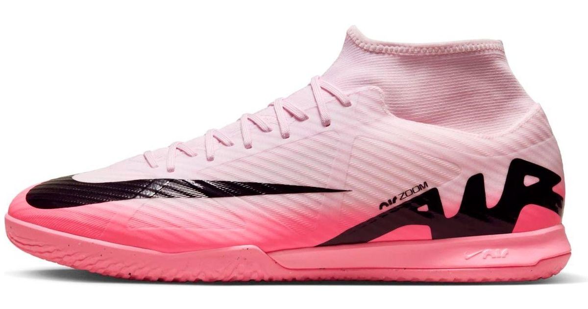 pink indoor soccer cleats