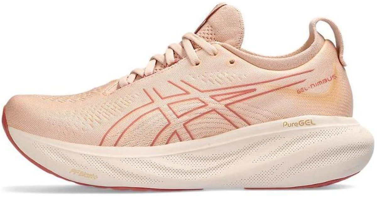 Asics Gel-Nimbus 25 Running Shoes in Pink | Lyst