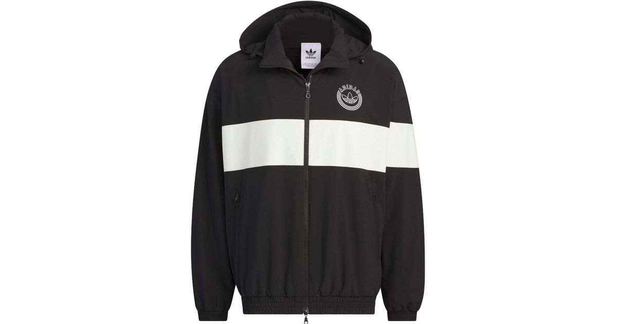 adidas Originals Rifta Windbreaker Jackets in Black for Men | Lyst