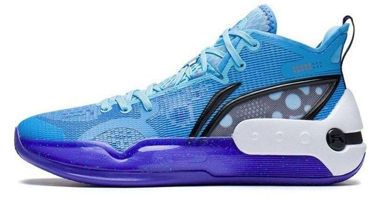 Li-ning Yushuai 16 Mid 'Moon' in Blue for Men | Lyst