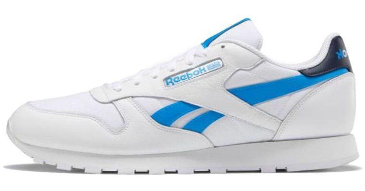 Reebok Classic Leather in Blue | Lyst