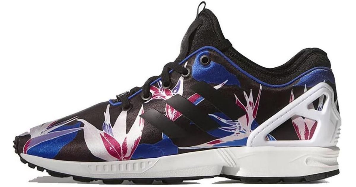 adidas Originals Zx Flux 'Floral' in Blue for Men | Lyst UK
