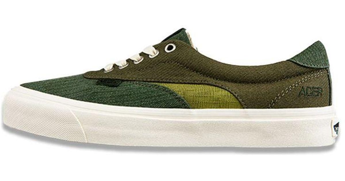 Vans Acer Ni Sp Army Green for Men | Lyst