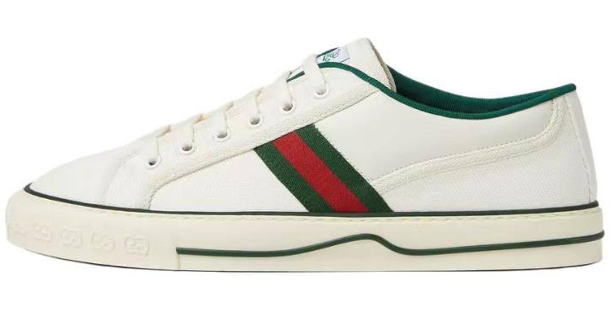 GG TENNIS 1977 HIGH-TOP TRAINER CREAM CANVAS