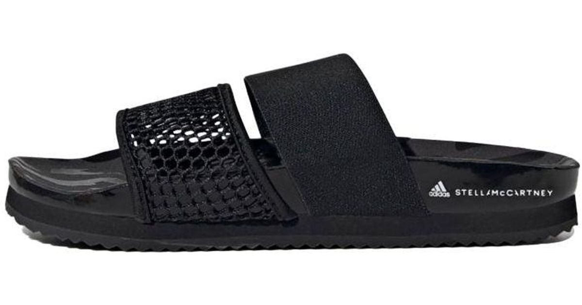 adidas (Wmns) Stella Mccartney X Lette Slide 'Core' in Blue | Lyst