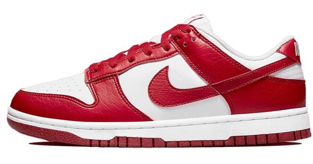 Nike Dunk Low Next Nature 'gym Red' | Lyst
