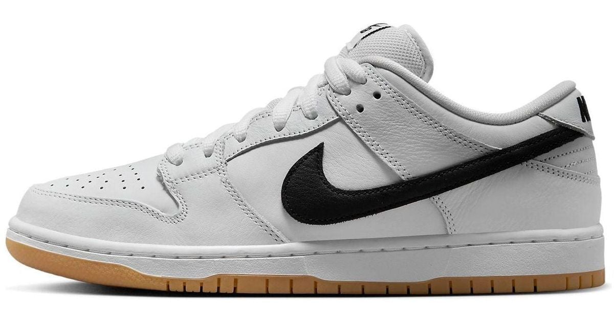 Nike Sb Dunk Low Pro Gum' in White for Men | Lyst UK
