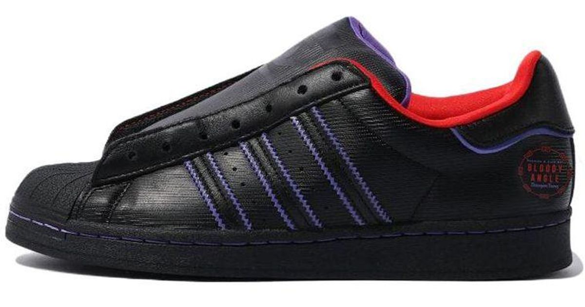 adidas Bloody Angle X Superstar Laceless 'Bewitching' in Black for