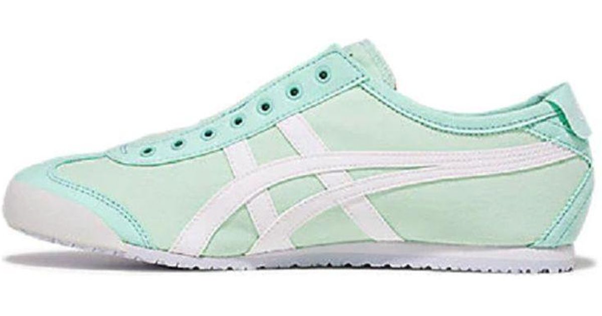 Onitsuka Tiger Mexico Slip-on 'mint Tint/white' in Blue for Men | Lyst