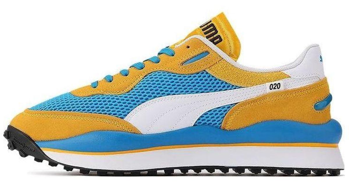 PUMA Style Rider 'Stream On in Blue for Men | Lyst