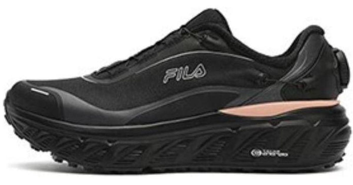 Fila (Wmns) Boa Explorer Shoes in Black | Lyst