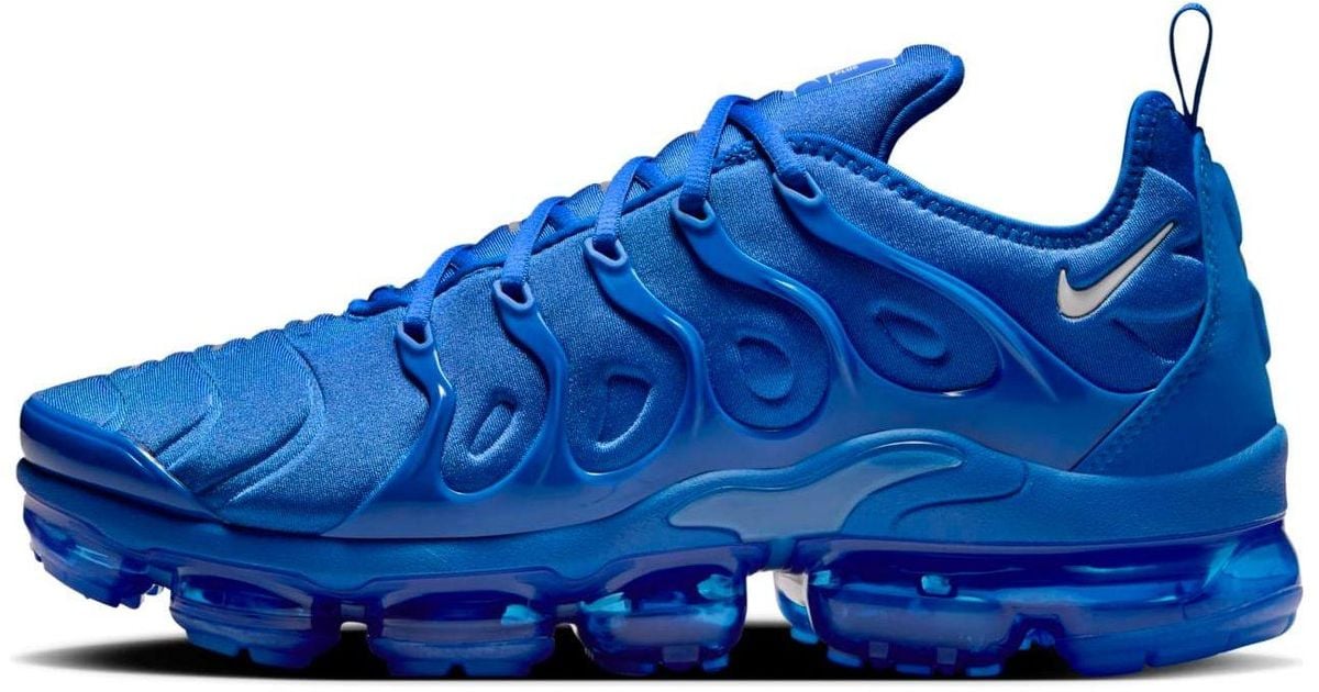 all blue vapormax