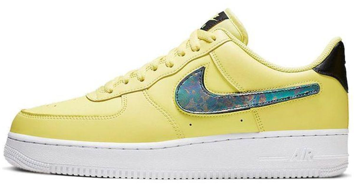 black and yellow low top air forces