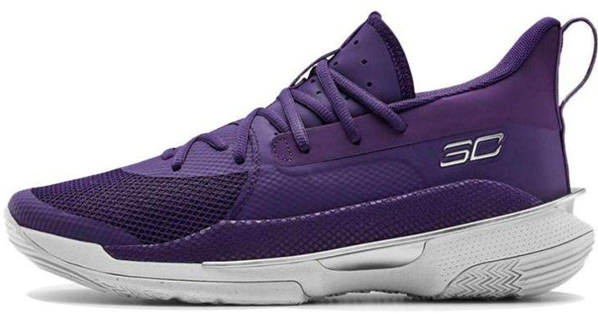 Under Armour Curry Team Purple for Men | Lyst