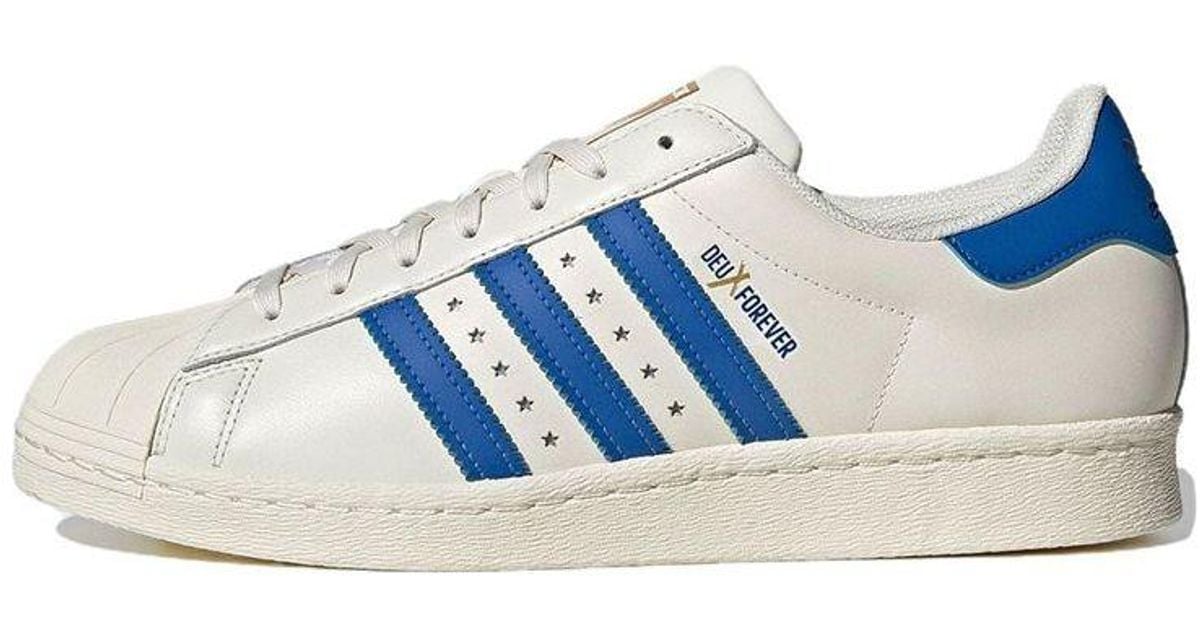 adidas X Deux Superstar 80S 'Cream' in Blue for Men | Lyst UK