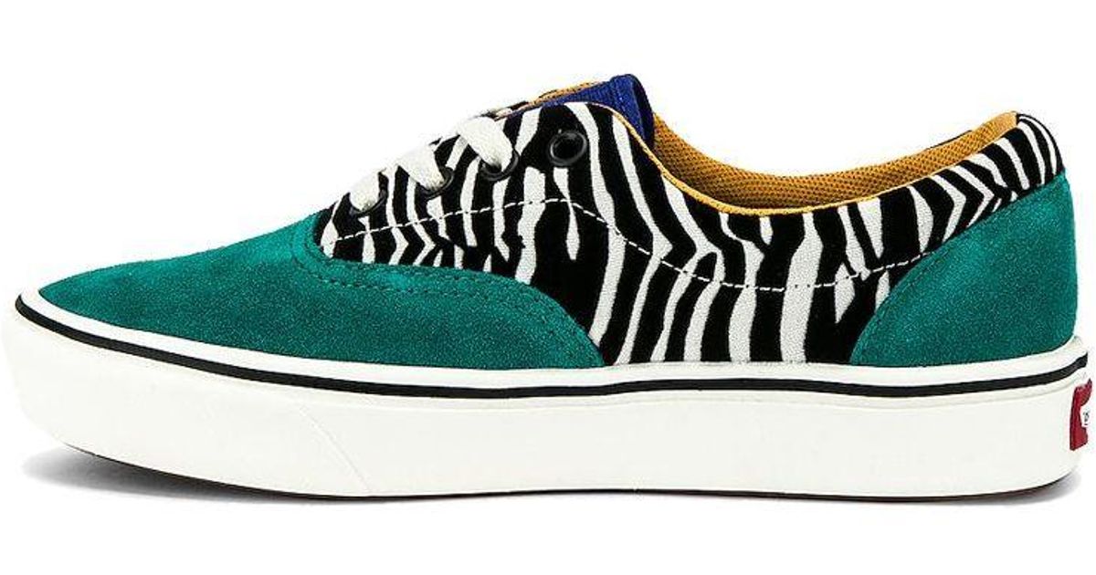 Vans Zebra Comfycush Era Tidepool in Blue for Men Lyst