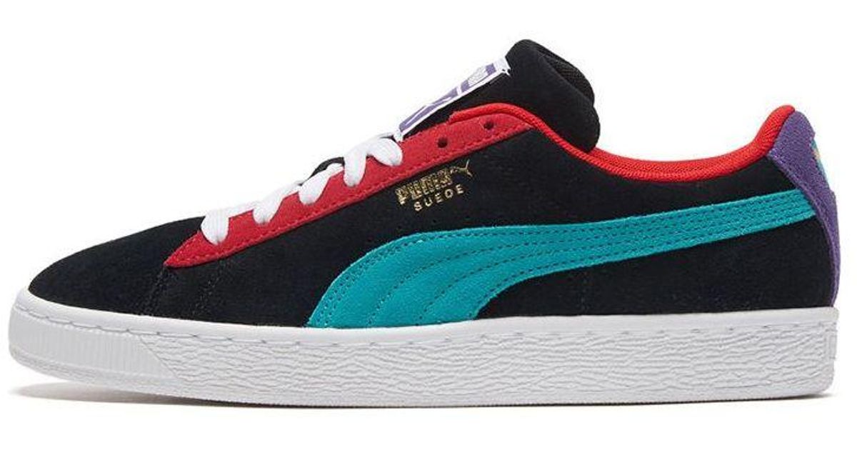 puma suede classic blue