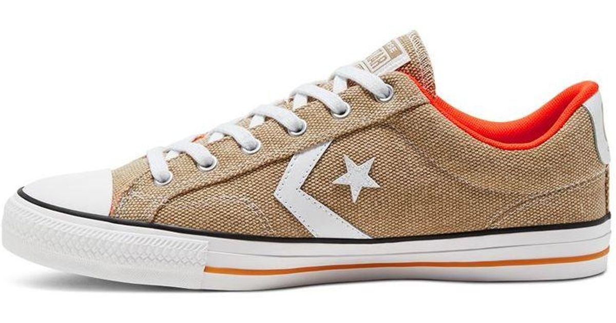 Converse Twisted Vacation Star Player Low Top in Brown for Men | Lyst