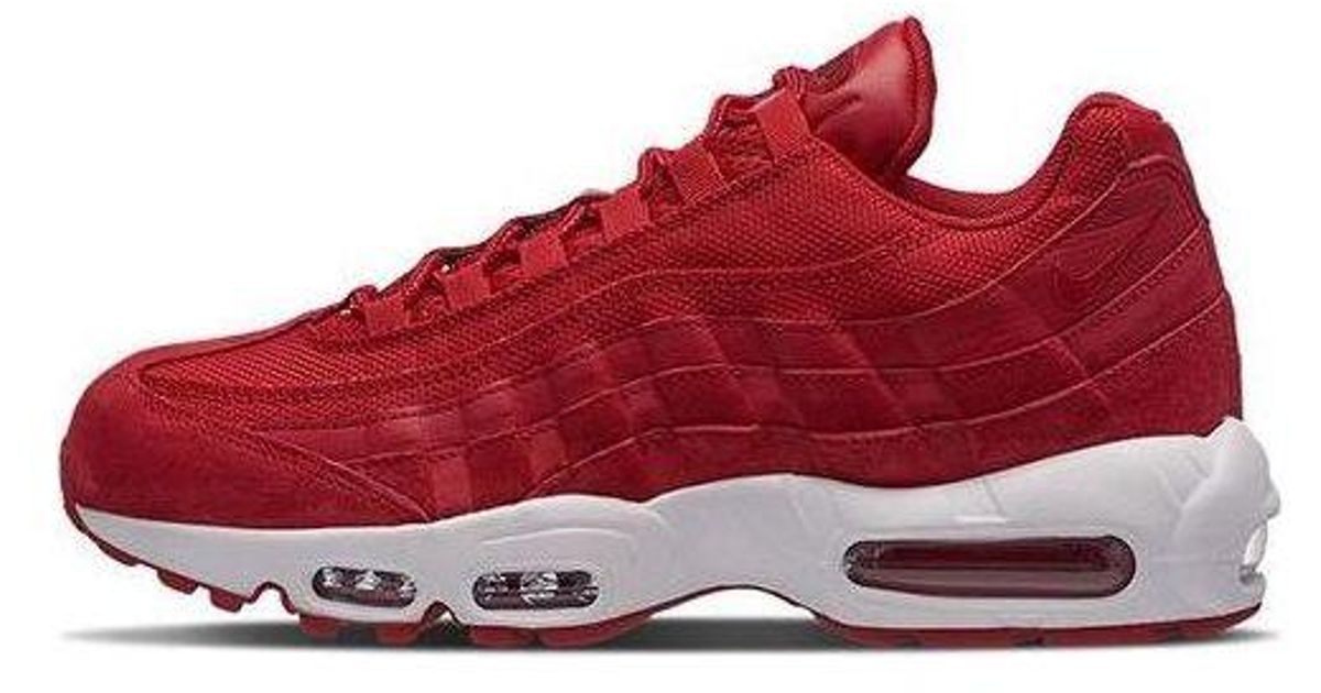 Nike Air Max 95 Premium 'Gym' in Red for Men | Lyst