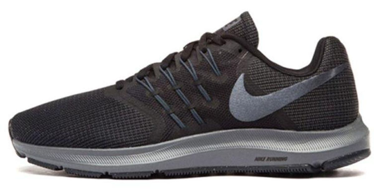 nike run swift black