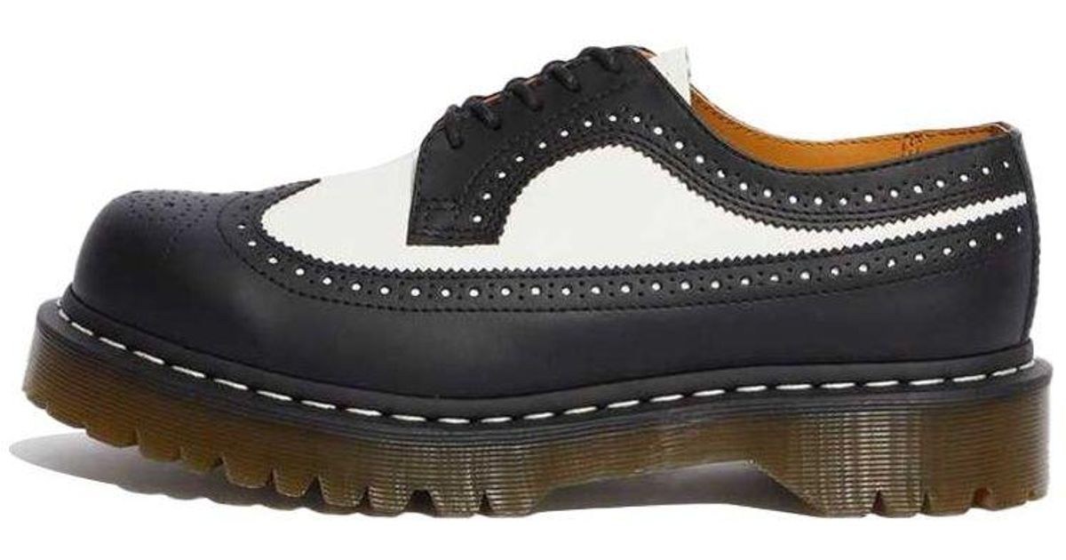 Dr. Martens Dr.Martens 3989 Bex Smooth Leather Brogue Shoes in Black ...