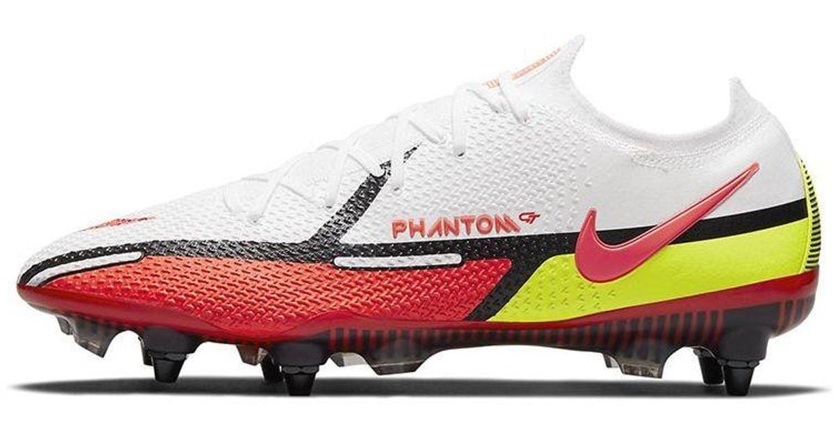 Nike Phantom Gt2 Elite Sg-pro Ac Soccer Shoes White/red for Men | Lyst